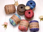 Пряжа FIBRA NATURA RAFFIA MULTİ