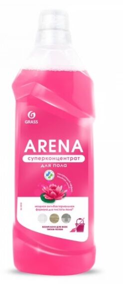 Специальное чистящее средство Grass Arena Цветущий лотос, для пола, с полирующим эффектом, 1 л