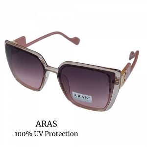 Очки солнцезащитные женские ARAS, розовые, 8832 С6, арт. 129.053