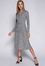 Платье Bazalini 3888 черно-белый