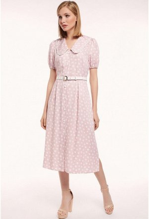 Платье Bazalini 4285 розовый горох