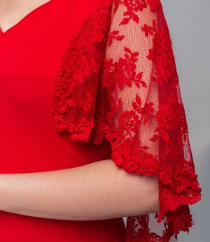Платье #723, красный