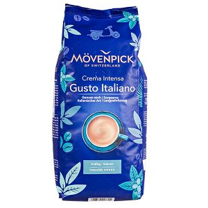 кофе MOVENPICK GUSTO ITALIANO 1 кг зерно 1/4