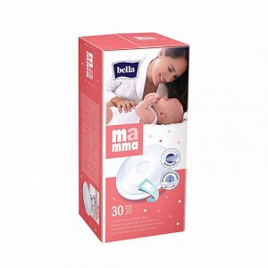 Лактационные вкладыши, Bella mamma 30 шт./уп. с липучкой Comfort