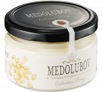 Новогодний сладкий подарок Мёд-суфле Медолюбов с кедровым орехом 250мл