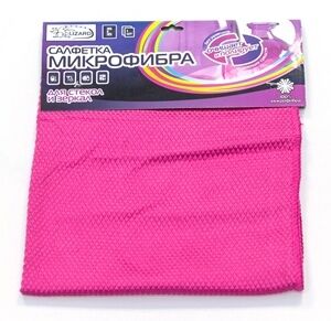 ONLY ONE Салфетка из микрофибры для стекол и зеркал  30*30 1шт