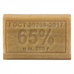 Мыло хозяйственное 65%, 200 г, МЕРИДИАН, без упаковки