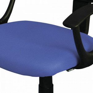 Кресло компактное BRABIX "Flip MG-305", ткань TW, синее/черное, 531919