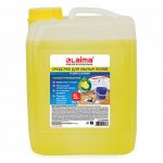 Средство для мытья пола 5 кг, LAIMA PROFESSIONAL концентрат, &quot;Лимон&quot;, 601606