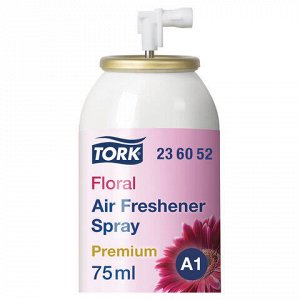 Сменный баллон 75 мл, TORK (Система А1) Premium, цветочный, 236052