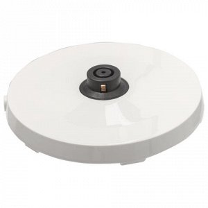 Чайник SONNEN KT-1743, 1,7 л, 2200 Вт, закрытый нагревательный элемент, пластик, белый, 453414
