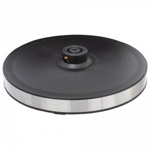 Чайник SONNEN KT-1755, 1,7 л, 2200 Вт, закрытый нагревательный элемент, нержавеющая сталь, 453419