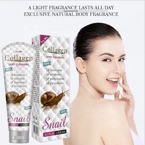 Pei Mei, Пенка для умывания с Коллагеном и муцином Улитки Collagen Snail Face Wash, 100 мл