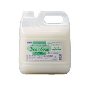 Nihon Крем-мыло для тела "Wins Body Soap aloe" с экстрактом алоэ и богатым ароматом (цитрус) 4000 мл / 4