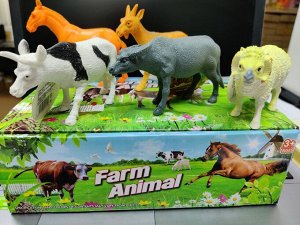 Farm Animal, размеры игрушки 13*6