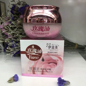 Yizi Mei, Крем для лица увлажняющий с Розовым маслом Rose Oil Deep Moisturizing Cream, 55 г