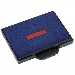 Подушка сменная 68х47 мм, сине-красная, для TRODAT 5480, 5485, арт. 6/58/2, 74521