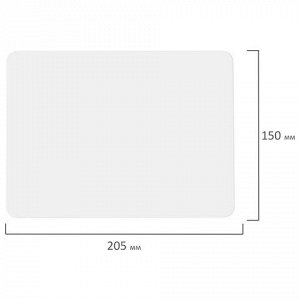 Доска для лепки А5, 205х150 мм, ПИФАГОР, белая, 2 стека, 227395