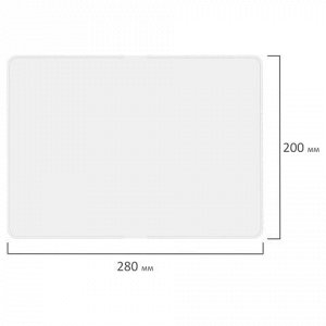 Доска для лепки А4, 280х200 мм, ПИФАГОР, белая, 227396
