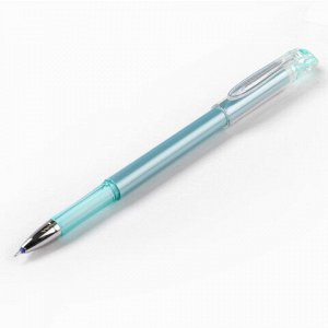 Ручка стираемая гелевая STAFF "College" EGP-664, СИНЯЯ, игольчатый узел 0,5 мм, линия письма 0,38 мм, 143664