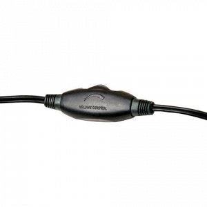 Наушники с микрофоном (гарнитура) DEFENDER HN-750, проводная, 2 м, стерео с оголовьем, регулятор громкости, 63750