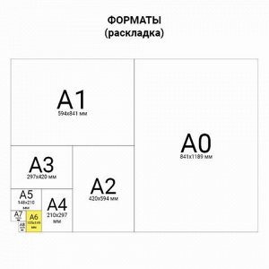 Блокнот МАЛЫЙ ФОРМАТ (103х148 мм) А6, 32 л., сшивка, голограмма, клетка, ЮНЛАНДИЯ, Мороженое, 662700