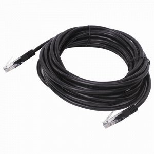 Кабель (патчкорд) UTP 5E категория, RJ-45, 5 м, SONNEN, для подключения Интернета по локальной сети LAN, 513124