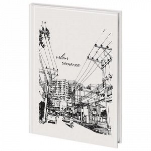 Ежедневник недатированный А5 (145х215 мм), ламинированная обложка, 128 л., STAFF, "Urban Romance", 113532
