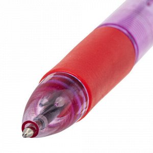 Ручка многоцветная шариковая автоматическая STAFF "College" 4 ЦВЕТА BP-15, линия письма 0,35 мм