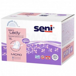 Прокладки урологические Seni Lady Micro 16 шт
