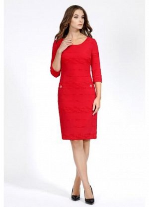 Платье Bazalini 2906 красный