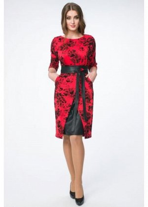 Платье Amelia Lux 2091 красный