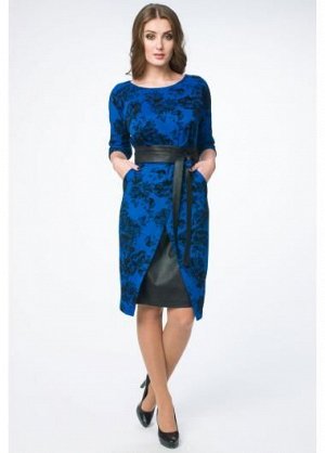 Платье Amelia Lux 2091 синий