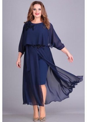 Платье Anastasia Mak 673 темно-синий