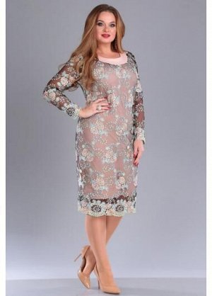 Платье Anastasia Mak 678 розовый
