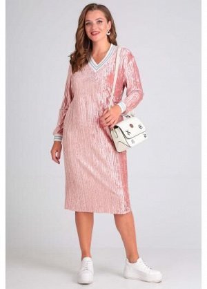 Платье Anastasia Mak 637 розовый