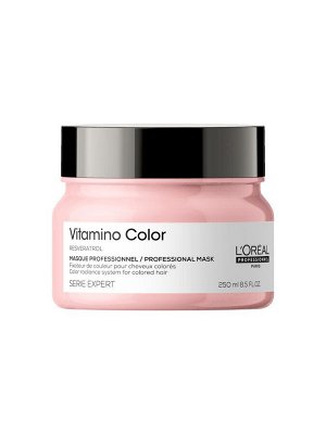 Loreal Professionnel Профессиональная маска-фиксатор цвета Vitamino Color для окрашенных волос, 250 мл, Лореаль Про