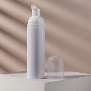 Бутылочка для хранения, с пенообразующим дозатором, 80 мл, цвет белый
