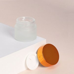 ONLITOP Баночка стеклянная для хранения, 10 г, цвет матовый/МИКС