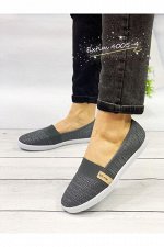 Женские тапочки 4005-4 темно-серые