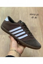 Мужские кроссовки 6001-15 коричневые