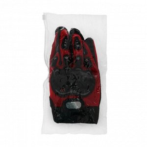 СИМА-ЛЕНД Перчатки для езды на мототехнике, с защитными вставками, пара, размер L, красный