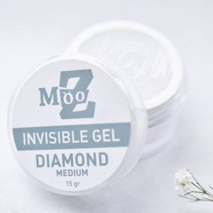 Invisible Gel Diamond medium- прозрачный гель NEW!