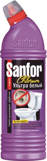 Санфор гель для ванн и туалета CHLORUM ультра белый 750 гр