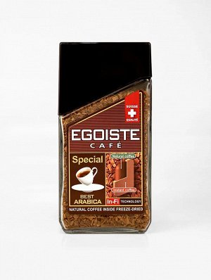 КМ Кофе Egoiste Special 100гр  сублим+молот ст/б