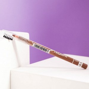 Карандаш для бровей тон №009 "Eyebrow Pencil", camel brow, со щеточкой