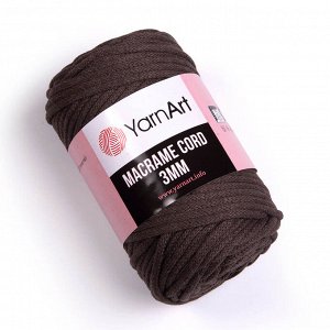 Пряжа YarnArt Macrame Cord 3MM цвет №769 тёмно-коричневый