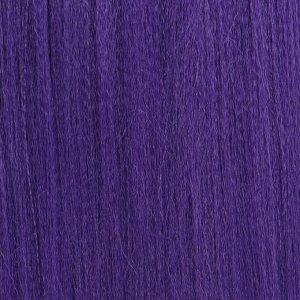 SIM-BRAIDS Канекалон однотонный, гофрированный, 65 см, 90 гр, цвет фиолетовый(#PUR)