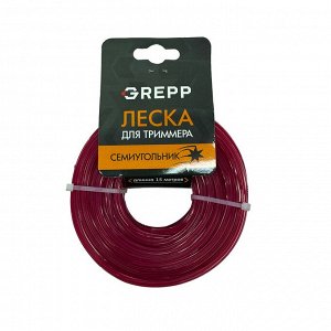 Леска для триммера "СЕМИУГОЛЬНИК" Ø3,5мм*15м