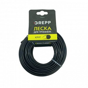 Леска для триммера "КРУГ" Ø3,0мм*15м